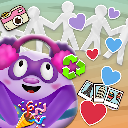 Дүрс тэмдгийн зураг Social n Joy: Playful Games
