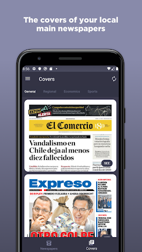 Peruvian Newspapers Screen 3