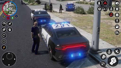 US Police Car Chase Game Screen 2
