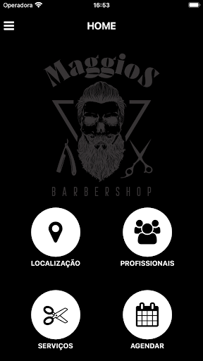 Android application Maggios Barbershop screenshort