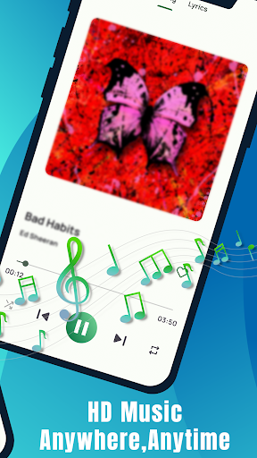 Utunes-MP3 Music Player Screenshot 4 - AppWisp.com