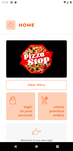 Android application Pizza Stop NE6 screenshort