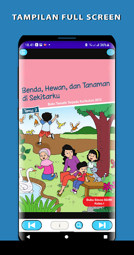 Android application Kelas 1 Tema 7 screenshort