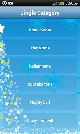 Christmas New Year Ringtones Screen 3