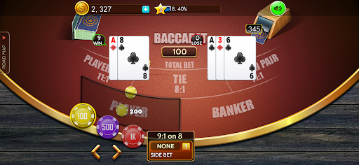 Baccarat casino offline card 7