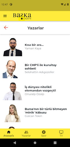 Başka Gazete Screen 3
