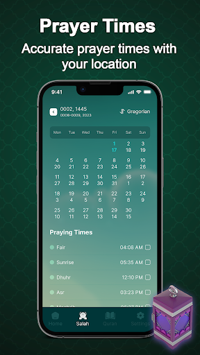 Daily Muslim Prayer Times