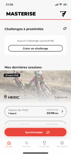 Android application Masterise screenshort