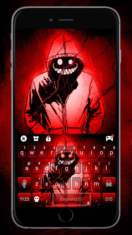 Creepy Red Smile Theme - 7.5.11_0824 - (Android)