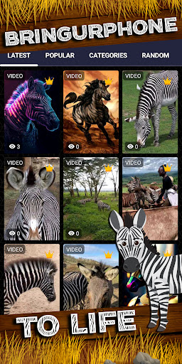 zebra wallpaper Screenshot 2 - AppWisp.com