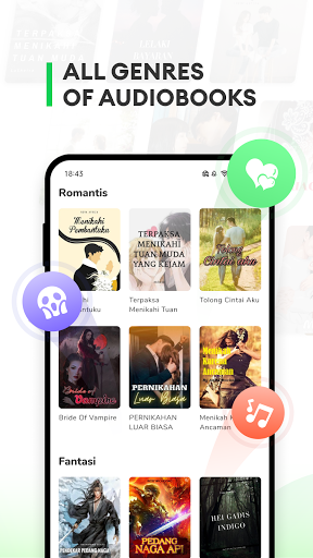 AudioToon: Audio book, podcast Screen 3