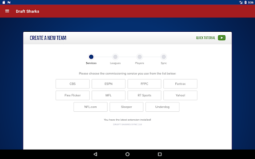 Draft Sharks Fantasy Football