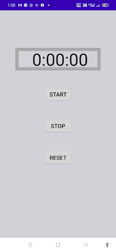 Stopwatch Screen 3