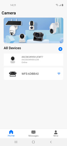 Android application INSEECam screenshort