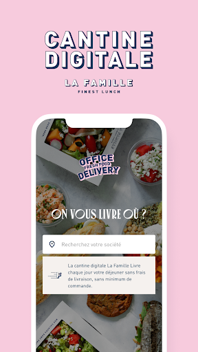 Android application La Famille Finest Lunch screenshort