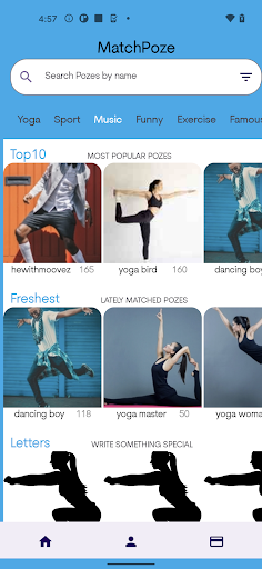MatchPoze Screen 2