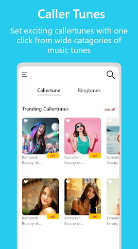 Set Caller Tune -Set Ringtone