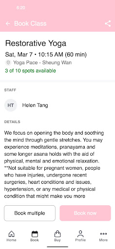 Yoga Pace Hong Kong ekran görüntüsü