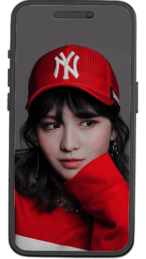 Android application Momo Hirai TWICE Wallpapers screenshort