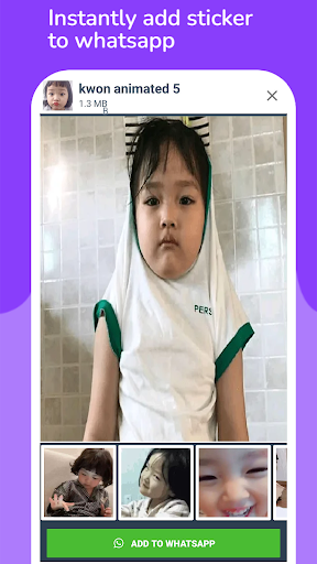 Baby Kwon Animated WAStickers