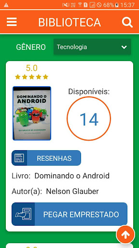 Android application Bookep screenshort