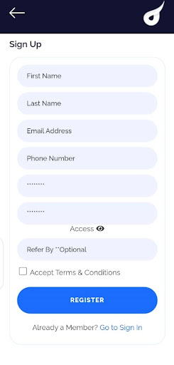 Android application Swift Recharge screenshort
