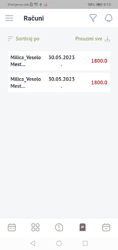 App screenshot