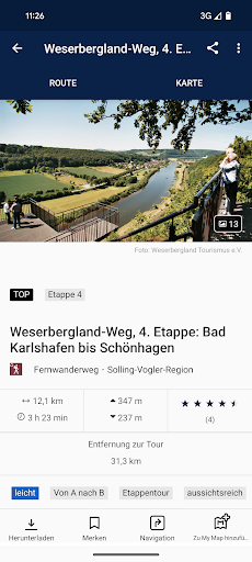 Weserbergland – Urlaubsplaner Screen 2