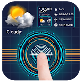 Fingerprint Lock with World Weather&Clock icon