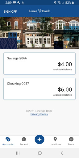 Lineage Bank Screen 3