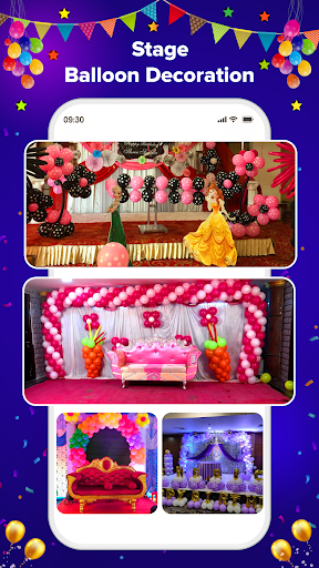 Balloon Decorations Screen 2