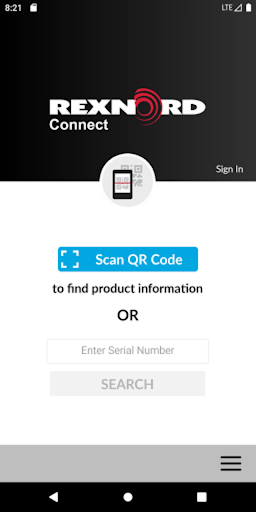 Android application Rexnord Connect 2023 screenshort