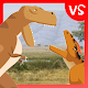 T-Rex Fights Allosaurus