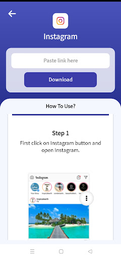 Android application Maxi status saver screenshort