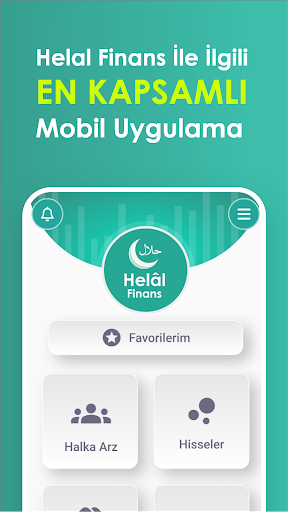 Android application Helal Finans screenshort
