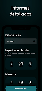 Screenshot 2 Dolor de espalda - diario android