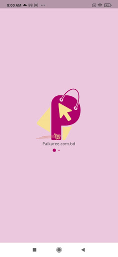 Android application Paikaree - Online Shop screenshort