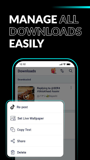 SnapTok: TT Video Downloader screenshot