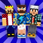 Cover Image of Télécharger Skins Youtubers populaires 4.12 APK