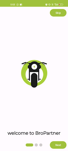 Android application BroPartner screenshort