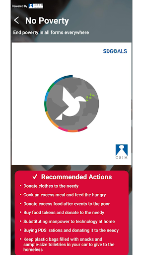 Android application SDG Lab screenshort