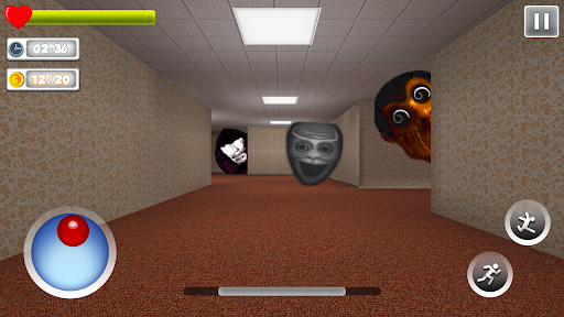 Android application Nextbot Chase Backrooms Game screenshort