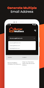 Burner Mailbox - Temp Mail