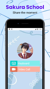 Sakura School Keyboard & Call