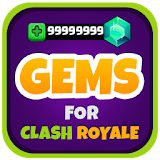 Gems for Clash Royale Prank icon