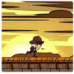 Cover Image of Download Adventure Western Hatboy runner old dashing cowboy 1.0 APK