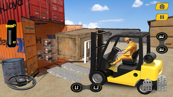 Real Forklift Simulator 2019: Cargo Forklift Games
