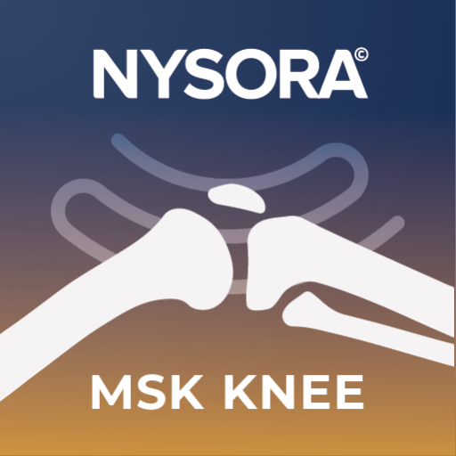 NYSORA MSK US Knee App logo