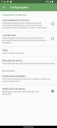 GeoCar Telemetria Screen 3