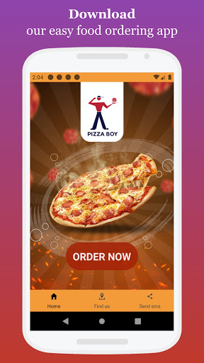 Android application Pizza Boy screenshort